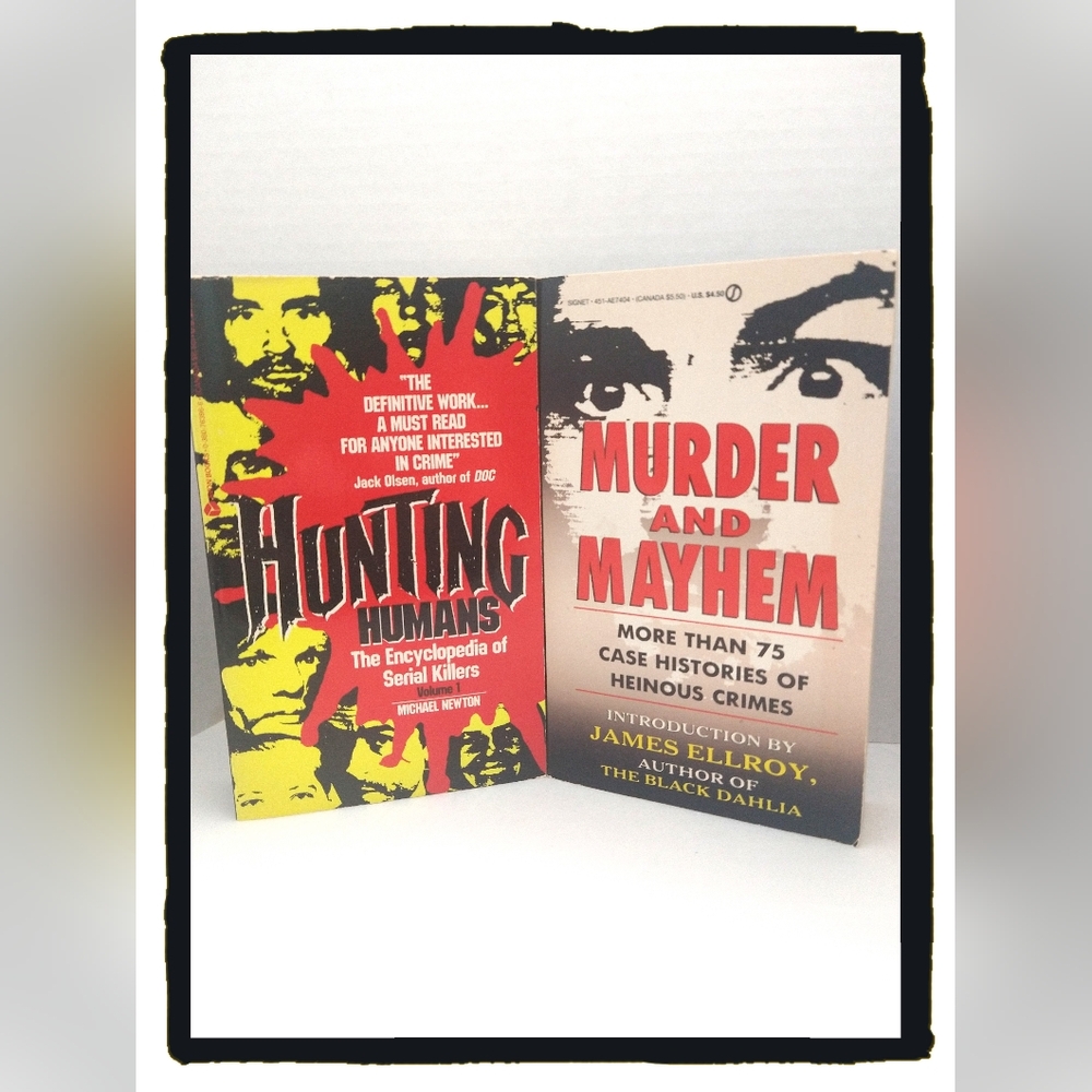 ☠️ TRUE CRIME ☠️ Hunting Humans & Murder and Mayhem ☠️See Desc  Details☠️